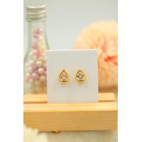 ราคา ต่างหูเพชร ทรงหยดน้ำ 1 คู่ ถ่ายจากสินค้าจริง MILINTA JEWELRY Pear Shape2 Earring ต่างหูเพชรCZ ต่างหู ตุ้มหู ตุ้มหูเพชร ต่างหูหุ้มทอง ฟรีตลับทองทุกคู่ (21673942037)
