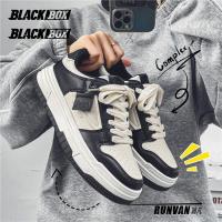 ราคา BlackBox รองเท้าสเก็ตฤดูร้อนรองเท้าลำลองผู้ชายรองเท้าแฟชั่นแบรนด์แฟชั่นสีดำและสีขาวแพนด้าออกแบบเฉพาะกลุ่มรองเท้าสเก็ตบอร์ด Dunk พื้นหนาเบาพิเศษ (21941918702)