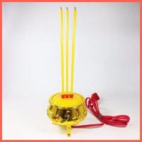 ราคา กระถางธูปไฟฟ้า เสียบปลั๊ก 3ดอก 5ดอก 9ดอก (21946575355)