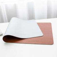 ราคา แผ่นรองเมาส์ หนังPU แผ่นรองเมาส์ขนาด 80x40 Mouse Pad ใช้ได้ทั้ง2ด้าน (21267329186)
