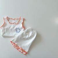 ราคา LOBER ชุดนอนเด็กหญิง ชุดนอนเด็ก1 6ปี ชุดเสื้อกั๊กเด็กหญิง ชุดนอนเด็กผ้าซาติน ชุดนอนเด็กแขนกุด เสื้อกั๊ก กางเกงขาสั้น ชุดอยู่บ้านเด็ก (19905938459)