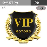 ราคา 1คู่3D โลหะ VIP รถด้านข้างหน้าต่างสติ๊กเกอร์ติดรถยนต์ตกแต่งสำหรับ Nissan Nismo X Trail Almera Qashqai Tiida Teana อุปกรณ์เสริม (21467978050)