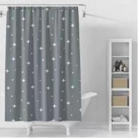 ราคา PEVA ผ้าม่านกั้นห้องน้ำ ม่านพลาสติก ม่านห้องน้ำ ผ้าม่านห้องน้ำ (22088736121)