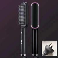 ราคา แปรงหวี หวีรีดผมตรง ผมตรง หวียืดผมไอออน วัสดุเซรามิค ใหม่หวี รีดตรงไฟฟ้า แปรงห วีไฟฟ้าผมตรง ม้วน หวี (8147056522)