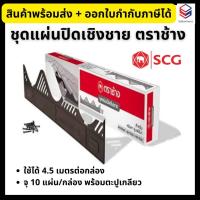 ราคา SCG ชุดแผ่นปิดเชิงชาย ลอนคู่ ตราช้าง 4 5 เมตร ลดล้างสต็อค แผ่นกันนก (22013877511)