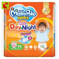 ราคา มามี่โพโค แพ้นท์ ผ้าอ้อมแบบกางเกง รุ่นแฮปปี้ เดย์แอนด์ไนท์ ขนาด XXL 11 ชิ้น (3976414397)