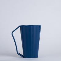 ราคา Creative Home Mouthwash Cup with Handle Two tone Childrens Wash Cup Portable Toothbrush Cup Couple Travel Plastic Cup (21885783277)