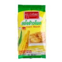ราคา Kruawangthip แป้งข้าวโพด ตราครัววังทิพย์ 100 กรัม 500 กรัม 1000 กรัม Corn flour (21891045225)