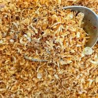 ราคา หอมเจียวทอดกรอบ หอมเจียวกรอบ กระเทียม หอมเจียวทอด อบรีดน้ำมัน (15444641765)