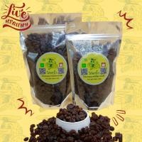 ราคา ลูกเกดดำ นำเข้าจากอเมริกาอย่างดี ไม่มีเมล็ดและก้านผสม ขนาด 200 500 กรัม และ 1 กิโลกรัม (19355471644)