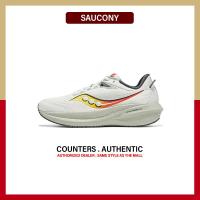 ราคา ใหม่และแท้ Saucony Triumph 21 Grey Red รองเท้ากีฬา S10881 111 รับประกัน 1 ปี (22124159232)