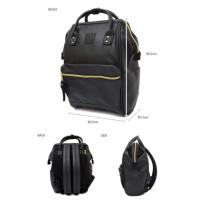 ราคา กระเป๋า Anello PU Leather Mini Classic สินค้าของแท้มีป้ายกันปลอม (16443348528)