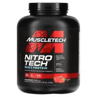 ราคา MUSCLETECH NITRO TECH Whey Isolate เวย์โปรตีน 4 Lbs เสริมสร้างกล้ามเนื้อ เพิ่มความคมชัด (21392382254)