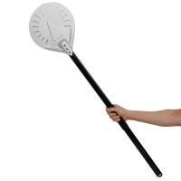 ราคา Long Handle Perforated Removable Pizza Turning Peel Pizza Shovel Aluminum Pizza Peel Paddle Peel (14293154036)