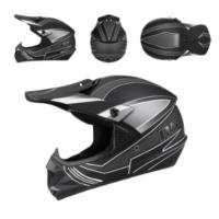 ราคา OneLight หมวกกันน็อค หมวกกันน็อคเต็มใบ หมวกกันน๊อก Helmet มีกระจกบังแดด สีดำด้าน สีดำสะท้อน ขาว (21506076297)