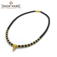 ราคา สร้อยคอห้อยพระ สร้อยกะลาตาเดียวคั่นทองเลเซอร์ หัวขุนทองเลเซอร์ ห้อยพระ 1 องค์ ขนาด 4 มม ยาว 18 นิ้ว ไม่ลอกไม่ดำ (5055814133)