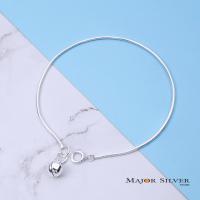 ราคา สร้อยข้อมือเงินแท้ 92 5 ปลายกระพรวน 6 มิล ยาว 6 5 นิ้ว 7 นิ้ว หลายแบบ หลายสไตล์ สวยเก๋ เกาหลีสุดๆ สร้อยข้อมือเงินแท้ 100 Major Silver สร้อยข้อมือ (12536654709)
