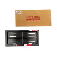 ราคา OEM กรอบป้ายทะเบียน FORTUNER15 แท้ห้างAC TRD PC407 0K002 (6548004617)