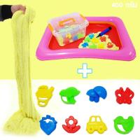 ราคา PS157 ทรายสายไหม ของแท้ Cotton Sand ทรายยืดได้ ทรายวิทยาศาสตร์ ทรายมหัศจรรย์ kinetic sand ทรายนิ่ม (6252718839)