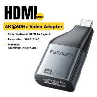 ราคา Essager ประเภท C อแดปเตอร์วิดีโอ4K6 HDMI 0Hz 4K30Hz ใช้ได้กับ HD 8K Dp Mini DP 1080P VGA Type C อะแดปเตอร์เกื้อหนุนหน้าต่าง MacOS Linux Android สำหรับแท็บเล็ตจอภาพโทรศัพท์มือถือแล็ปท็อป HDTV Projector