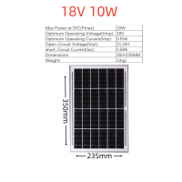 ราคา แผงโซลาร์เซลล์ monocrystalline solar cell 6V 18V 10W 15W 20W 30W 50W 80W 100W (21414925407)