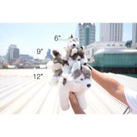 ราคา ตุ๊กตา Cutie Siberian Husky ไซบีเรียน ฮัสกี้ ท่านั่ง นอน 6 9 12นิ้ว ไซบีเรียนฮัสกี้ (20537256483)