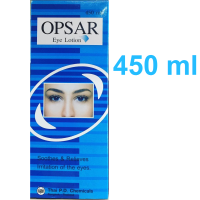ราคา OPSAR 450 mL ออฟซ่าร์ ขวดใหญ่ น้ำยาล้างตา Eye Lotion (22125253381)