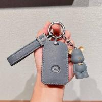ราคา ฟุต เคสกุญแจรถยนต์หนังสำหรับ Mazda Mazda2 Mazda3 Mazda6 CX4 CX5 Cx30 CX3 Cx8 BT 50กุญแจรถที่ห้อยกุญแจ (21622230426)