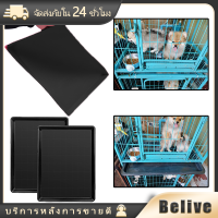 ราคา ถาดพลาสติกรองกรงสัตว์เลี้ยง รองฉี่สุนัขได้อย่างดี สีดำ ใช้กับกรงได้หลายประเภท (21804929492)