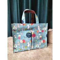 ราคา กระเป๋าผ้าเคลือบกันน้ำ ทรงก้นกว้าง (21922851926)