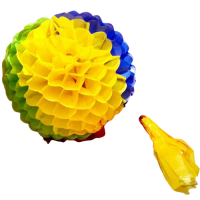 ราคา ลูกโลก ลูกยอด ลูกกลม ตกแต่งงานบวช งานบุญ งานแต่ง งานบุญต่าง ๆ ลูกโลกกระดาษว่าว ลูกโลกงานวัด กระดาษว่าว ลูกโลกกระดาษ สายรุ้ง กระดาษลูกโลก (21398135615)