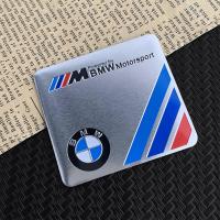 ราคา 1PCS Moto อลูมิเนียมสติกเกอร์ป้ายโลโก้รถสำหรับ BMW Motorsport M Power Performance (21111755004)