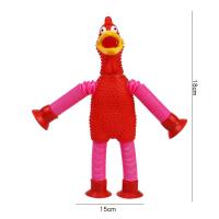 ราคา Ever changing Telescopic Screaming Chicken Toy Telescopic Sucker Chick Parent child Interaction Childrens Educational Toys (22050950306)