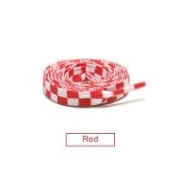 ราคา เชือกรองเท้าโมเสคสำหรับผู้ชายและผู้หญิงเชือกผูกรองเท้าตารางสีขาวดำแบนพิมพ์โพลีเอสเตอร์เชือกรองเท้าลายตารางหมากรุกใหม่1คู่ (17470512416)