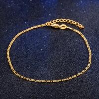 ราคา เครื่องประดับข้อเท้าสร้อยข้อมือสีเงินสีทองกำไลข้อเท้าลำลองเรียบหรูสำหรับผู้หญิง2023ใหม่ (18108976784)