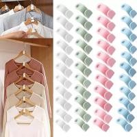 ราคา 6PCS Mini Clothes Hanger Connector Hooks Cascading Plastic Wardrobe Coat Organizer Rack Holder Space Saving for Closet (19526870360)