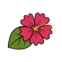 ราคา ตัวรีดติดเสื้อดอกชบา ลายใหม่ สวยๆ FP 02 รีดติดง่ายทุกเนื้อผ้า (21993657820)