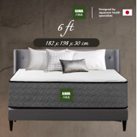 ราคา Kawa ที่นอนสปริงเสริมยางพารา หนา 12 นิ้ว รุ่น Knida หนานุ่มเด้ง ยืดหยุ่นดี รองรับสรีระร่างกาย ขนาด 3 5 5 6 ฟุต (22108407900)