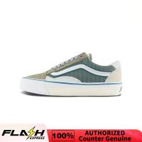 ราคา แท้ Vans Old Skool 36 Green Sneakers VN000MY4BGK The Same Style In The Store (22134053500)