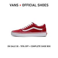 ราคา เคาน์เตอร์ของแท้ Vans Old Skool Red รองเท้ากีฬา VN0004OJGYK รับประกัน 1 ปี (21925710593)