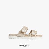 ราคา KENNETH COLE รองเท้าแตะผู้หญิง รุ่น REEVES QUILTED 2 BAND สีทอง SAN KLS207678 710 (19383295007)