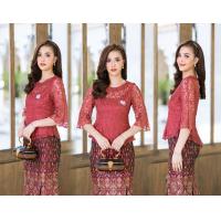 ราคา เสื้อลูกไม้ใยบวบเกรดพรีเมี่ยม ทรงแขนหางปลา หน้าสั้น หลังยาว ทรงสวย งานตรงปก งานคุณภาพ รหัสสินค้า 1035 (20249664306)