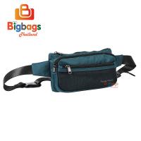 ราคา BigBagsThailand กระเป๋า กระเป๋าคาดเอว กระเป๋าผู้ชาย กระเป๋าผู้หญิง แบรนด์ Romar Polo รุ่น R81130 (19517070760)