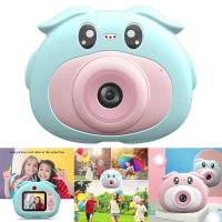 ราคา MQC 720P Kids Camera Front and Rear Dual Recording Camera Video Childrens Digital Camera for Kids Gift (21443605999)