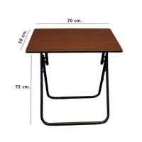 ราคา โต๊ะ โต๊ะวางของ โต๊ะพับเก็บได้ โต๊ะทำงาน โต๊ะ ลายไม้ PT 016 โต๊ะทำงานพับได้ ราคาถูก โต๊ะวางโน๊ตบุ๊ค โต๊ะคอมพับได้ โต๊ะปิกนิก (4193552796)