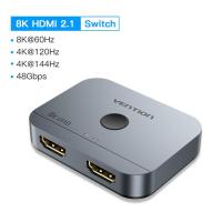 ราคา Vention ตัวแยก HDMI สวิตช์ HDMI สองทิศทาง Er 4K สวิตช์ HDMI 1x 2 2X1อะแดปเตอร์2 In 1ตัวแปลงออก2สำหรับ PS4 PS3จอแสดงผลแล็ปท็อปคอมพิวเตอร์โปรเจคเตอร์ HDMI พอร์ตขยาย2 0 HDMI อุปกรณ์สลับสัญญาณฮับ1ใน2 (197