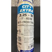 ราคา ยางนอกรถมอเตอร์ไซค์ รถจักรยานยนต์ เบอร์ 50 100 172 25 172 50 172 75 17 ยี่ห้อ Michelin ลาย City Extra TT เเบบใช้ยางใน เหมาะกับ รถ Wave หรือ รถที่ใช้วงล้อขอบ 17 (17509610013)