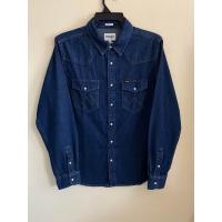 ราคา Wrangler เสื้อเชิ้ตยีนส์ผู้ชาย cotton100 ผ้านิ่มใส่สบาย ราคาป้าย 1890 บาท ของแท้ (21987899291)