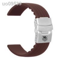 ราคา ป้าย Heuer สายยางสำหรับผู้ชายเหมาะสำหรับติดแท็ก Heuer F1 Carrera Monaco Racing Racing Series นาฬิกากันน้ำ20มม (19672306968)