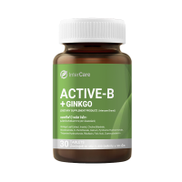 ราคา InterCare Active B plus Ginkgo แอคทีฟ บี พลัส จิงโกะ สกัดจากใบแปะก๊วย วิตามินบี ดูแลสมองและระบบประสาท 1 กระปุก 30 เม็ด (21642270213)